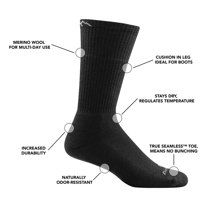 Tactical Cushion Boot Sock